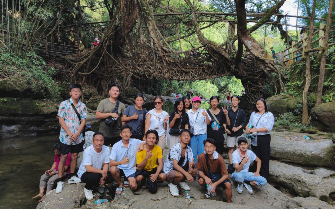 Political Science Department (BA 6th semester students) tours Meghalaya and Guwahati.