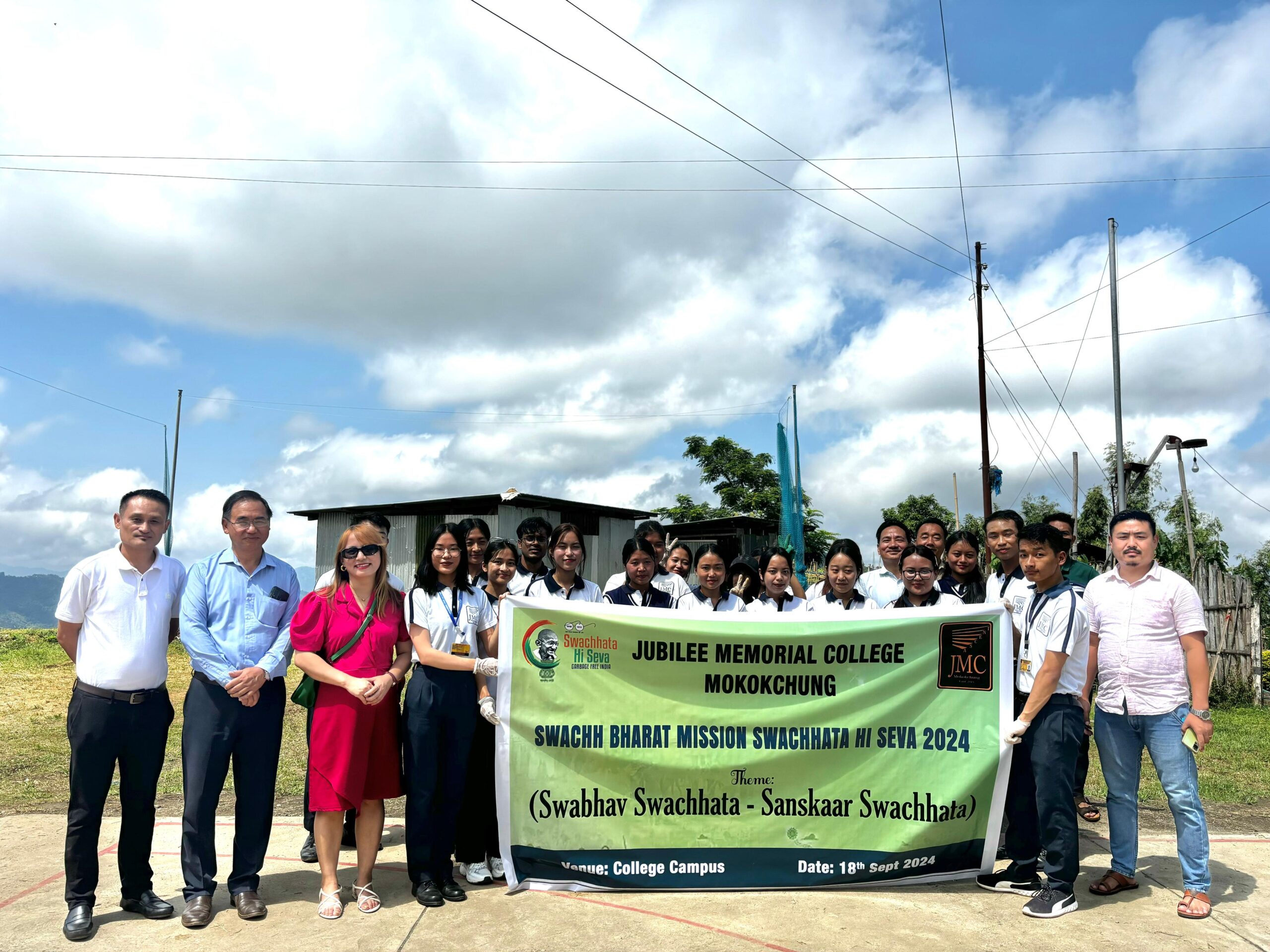 THE COLLEGE ENGAGED IN SWACHH BHARAT MISSION SWACHHATA HI SEVA, 2024 UNDER THE THEME “Swabhav Swachhata – Sanskaar Swachhata” on 18th September,  2024