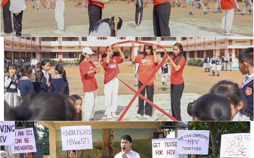 Breaking barriers and promoting understanding: FLASHMOB ON HIV PREVENTION BY RRC JUBILEE MEMORIAL COLLEGE MOKOKCHUNG.