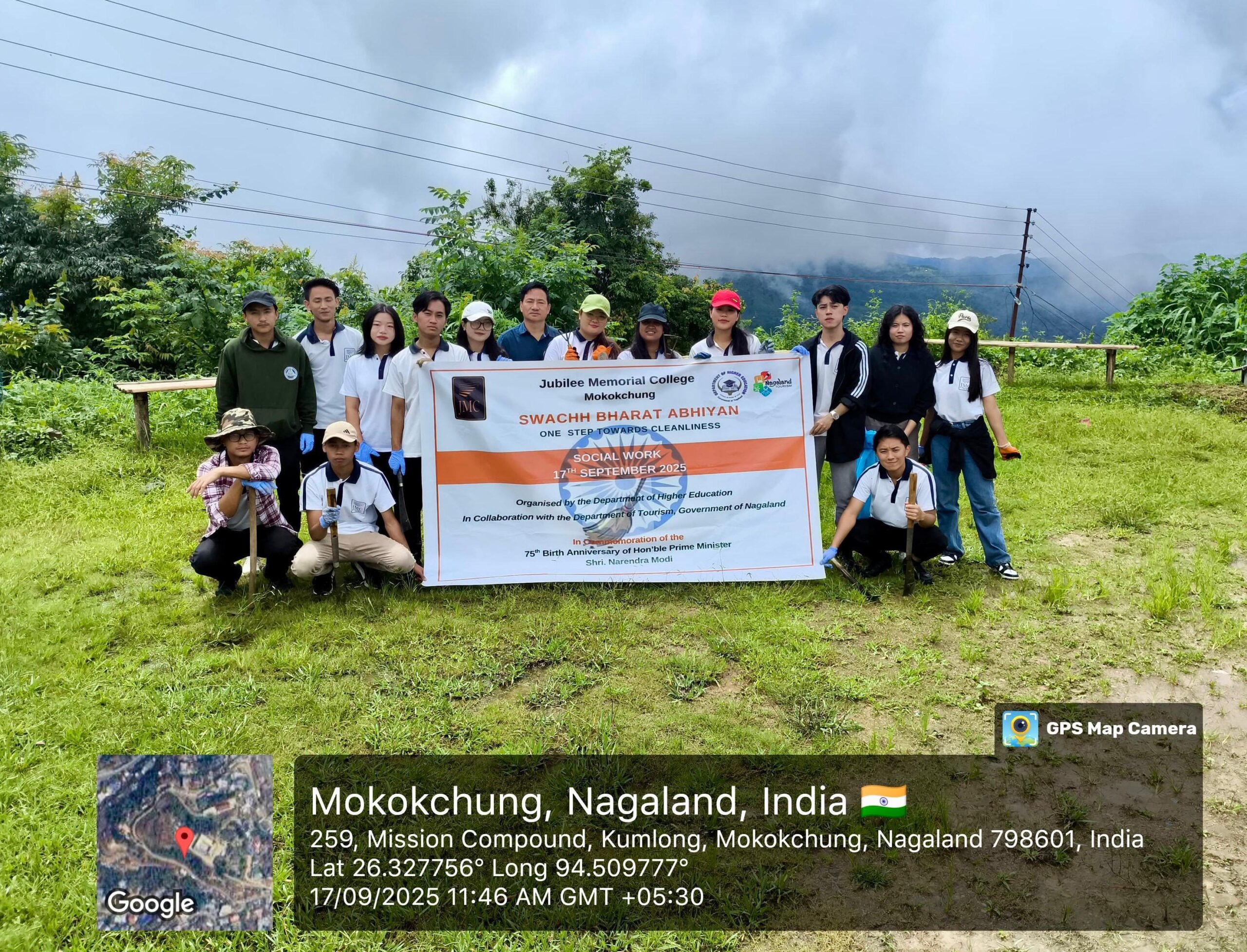 The College organizes a Social Work Drive under Swachh Bharat Abhiyan