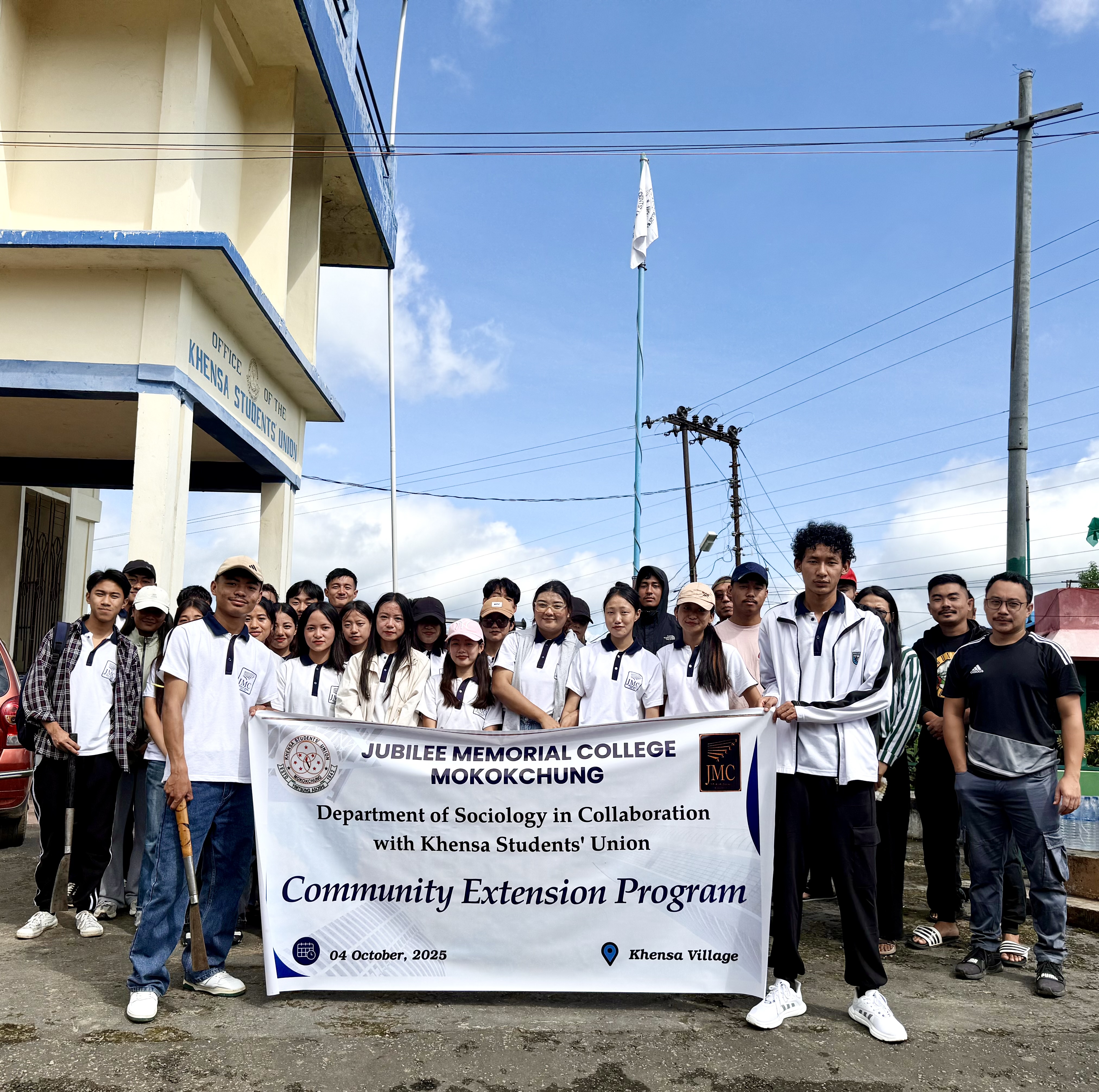 Sociology Department Community Extension Program at Khensa village