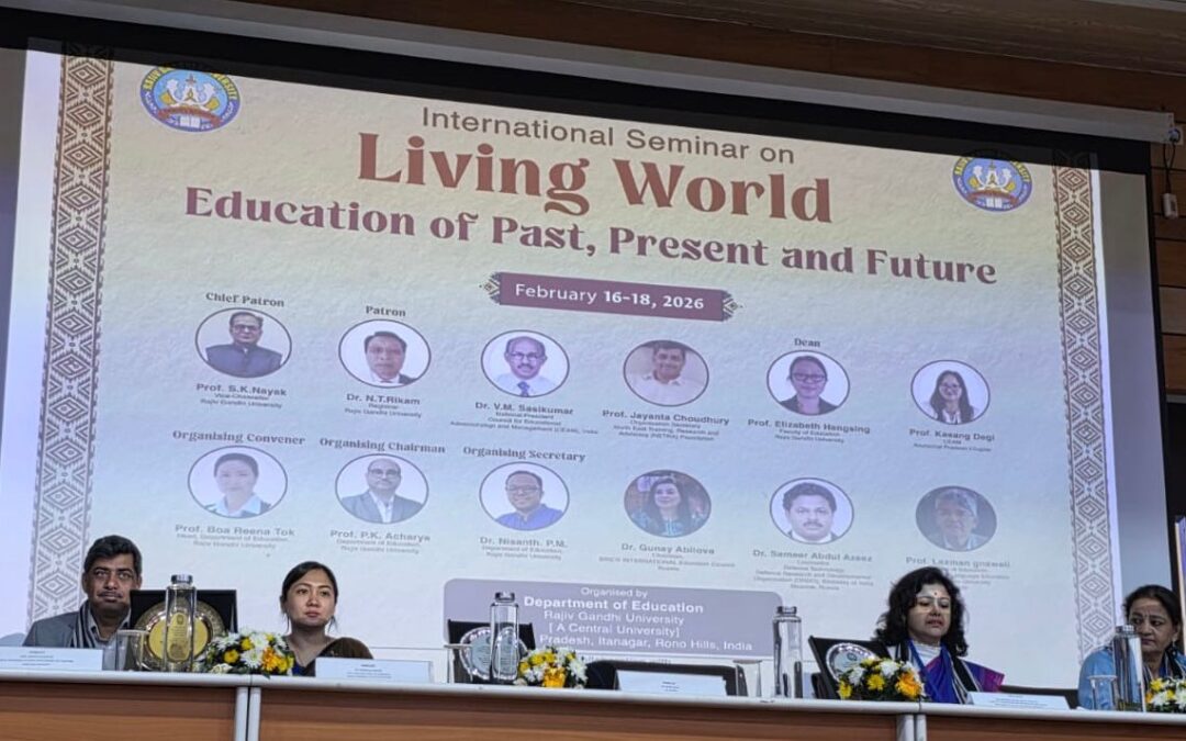 Rethinking Education and Employability in the Northeast: Insights from Rajiv Gandhi University International Seminar by Dr Chubaienla,  Asst Professor, Department of Economics
