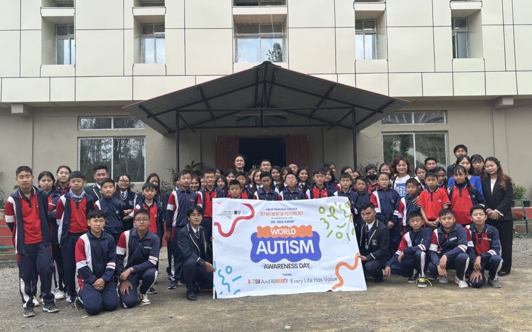 The Department of Psychology in collaboration with Soul House Academy, Chuchuyimpang, Mokokchung, observed World Autism Awareness Day on 2nd April, 2026