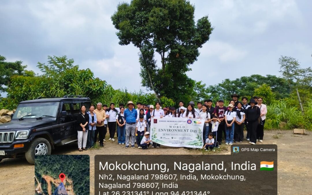 Jubilee Memorial College (JMC), Mokokchung, observed World Environment Day on 5 June 2026 at the JMC New Campus Site under the theme “Inspired by Nature: For Climate, For Our Future.”